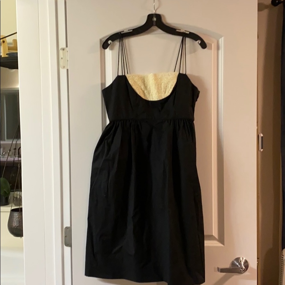 Black viola dress from anthropologie